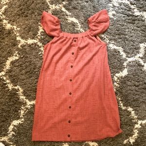 Orange Madewell dress
